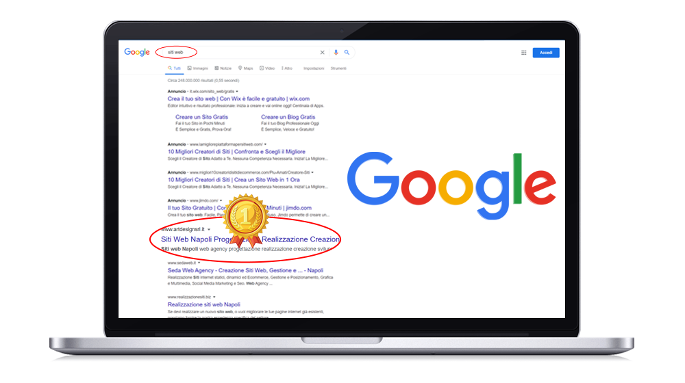Posizionamento Seo Prima Pagina Google Napoli